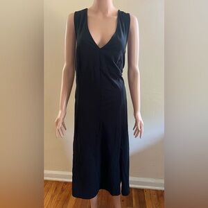 Ava & Viv Black Midi Dress